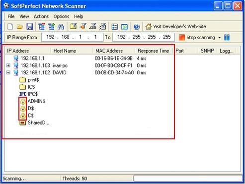 Softperfect network scanner 7.0.8 license key